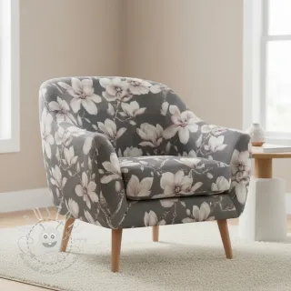 Outdoor Dekostoff mit Teflon-Finish SWEET MAGNOLIA