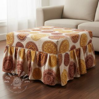 Dekostoff premium Mandala circle