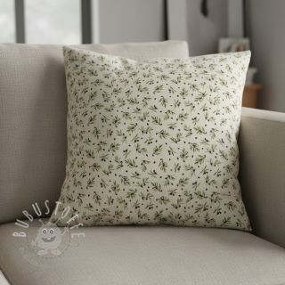 Dekostoff Linenlook premium Black Olive