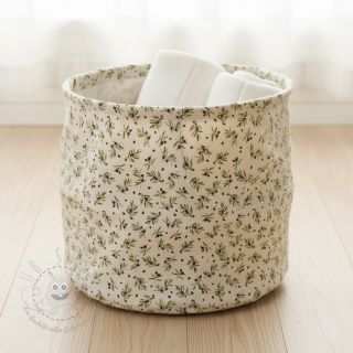 Dekostoff Linenlook premium Black Olive