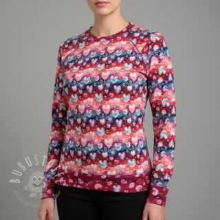 Sweatstoff All you need is love design B digital print