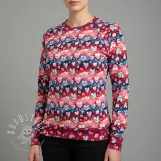 Sweatstoff All you need is love design B digital print