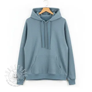 Sweat kuschel MELANGE old blue