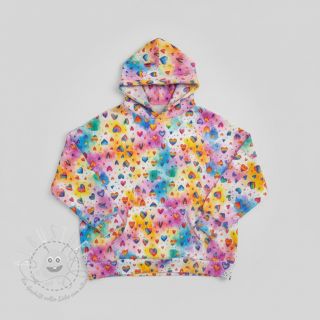 Sweatstoff All you need is love design D digital print