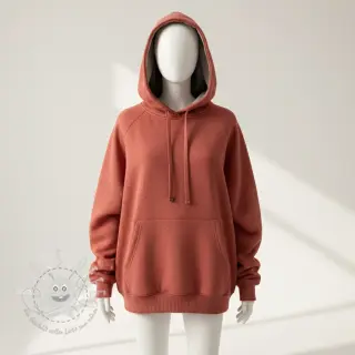 Sweat kuschel JOGGING henna melange