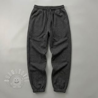 Sweat kuschel JOGGING anthracite melange