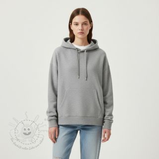 Sweat kuschel JOGGING light grey melange