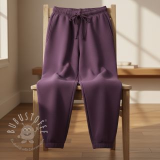 Sweat kuschel JOGGING dark purple