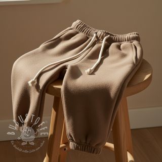 Sweat kuschel JOGGING sand
