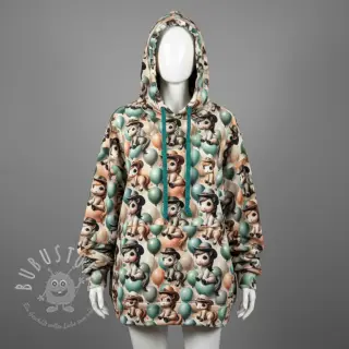 Sweatstoff Happy horse design B digital print
