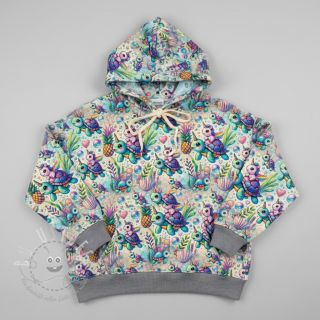 Sweatstoff Pretty unicorns design C digital print