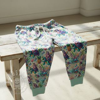 Sweatstoff Pretty unicorns design C digital print