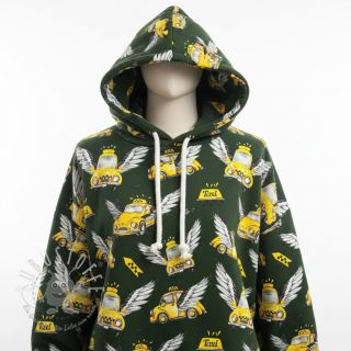 Sweatstoff Retro design A digital print