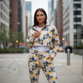 Sweatstoff Cool lobsters blue