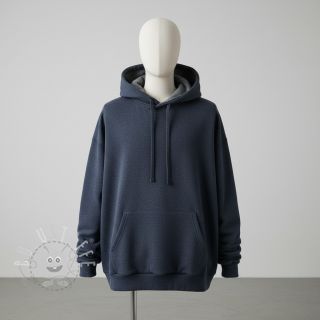 Sweat kuschel JOGGING navy melange