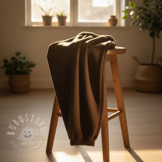 Sweat kuschel JOGGING dark brown