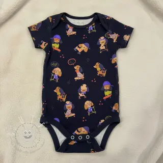 Jersey Dogs navy digital print