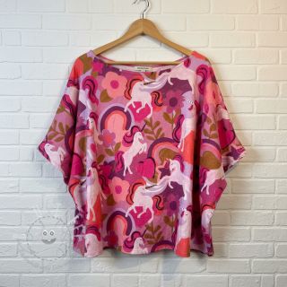 Jersey Unicorns mauve digital print