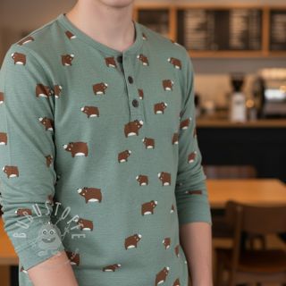 Jersey Bears dark mint melange