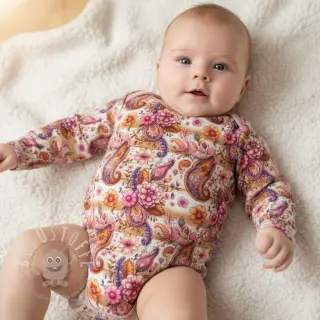 Jersey Paisley woody design A digital print