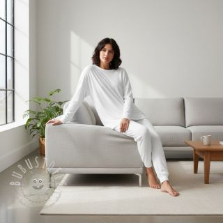 Jersey VISCOSE LYCRA HEAVY off white