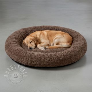 Kunstfell Curly mocha