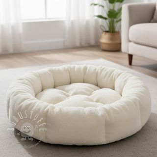 Kunstfell SMOOTH ecru