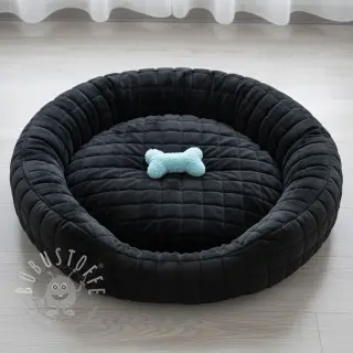 Kunstfell Block black