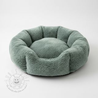 Kunstfell LUREX SILVER old green