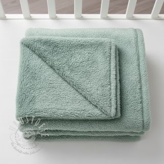 Kunstfell LUREX SILVER old green