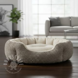 Kunstfell LUREX SILVER taupe