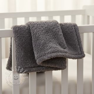 Kunstfell Curly grey