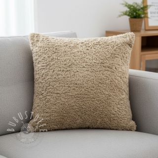 Kunstfell Curly beige