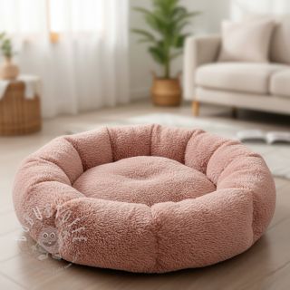 Kunstfell LUREX SILVER rose