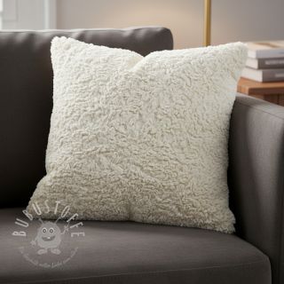 Kunstfell Curly ecru