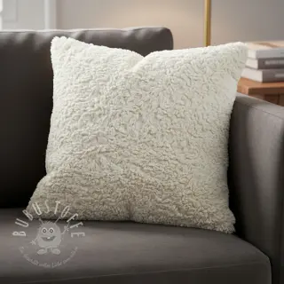 Kunstfell Curly ecru