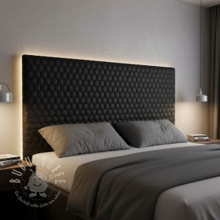 Kunstleder Bacquet noir