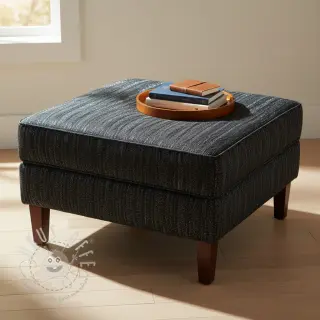 Kunstleder ECORCE noir