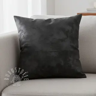 Bekleidungskunstleder FOIL black