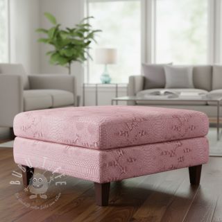 Kunstleder COBRA rose