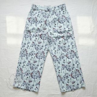 Viskosestoff leinen Agapanthus design B digital print