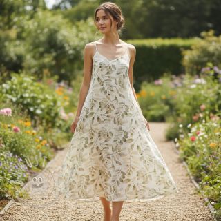 Viskosestoff leinen Natural Lin Lissy ecru digital print