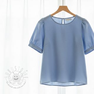 Viskosestoff leinen PREMIUM old blue