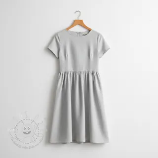Viskosestoff leinen PREMIUM light grey