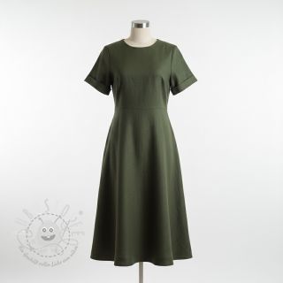 Viskosestoff leinen PREMIUM army