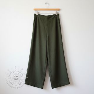 Viskosestoff leinen PREMIUM army