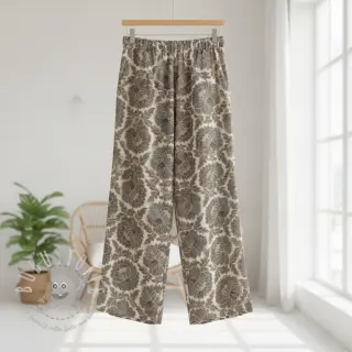 Viskosestoff leinen Lizzy flowy grey