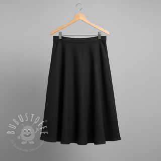 Viskosestoff leinen CRINCLE black