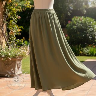 Viskosestoff leinen CRINCLE pickle