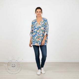 Viskosestoff RADIANCE Flower Jane digital print